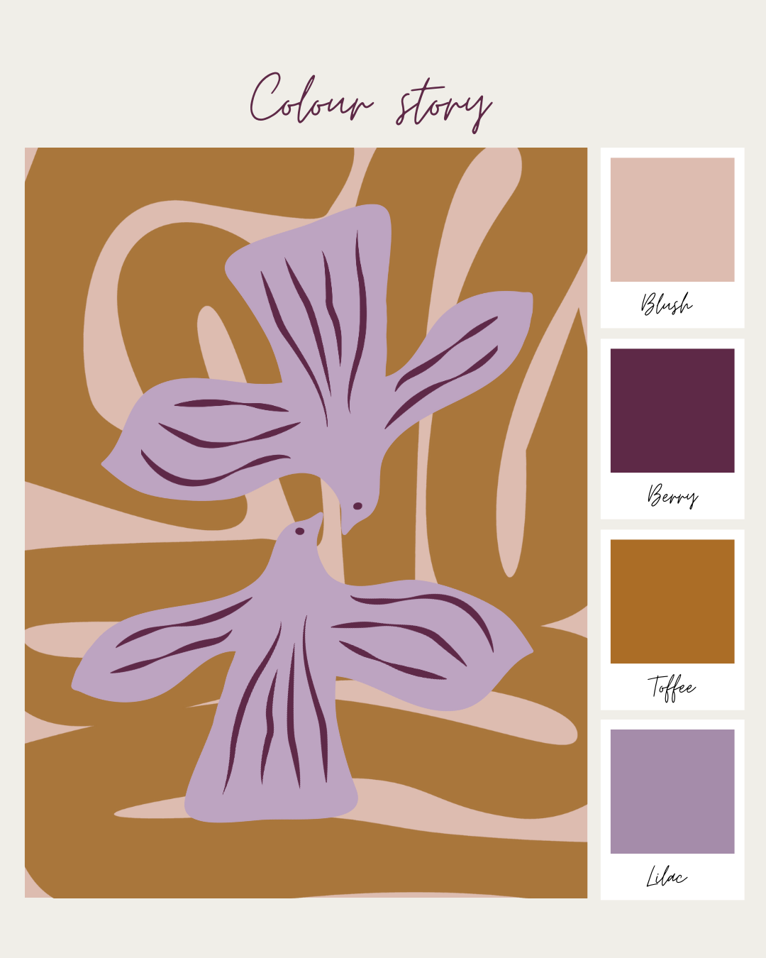 Lovebirds Lilac