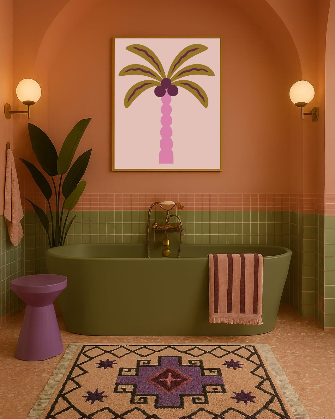 Palmtree - Flamingo