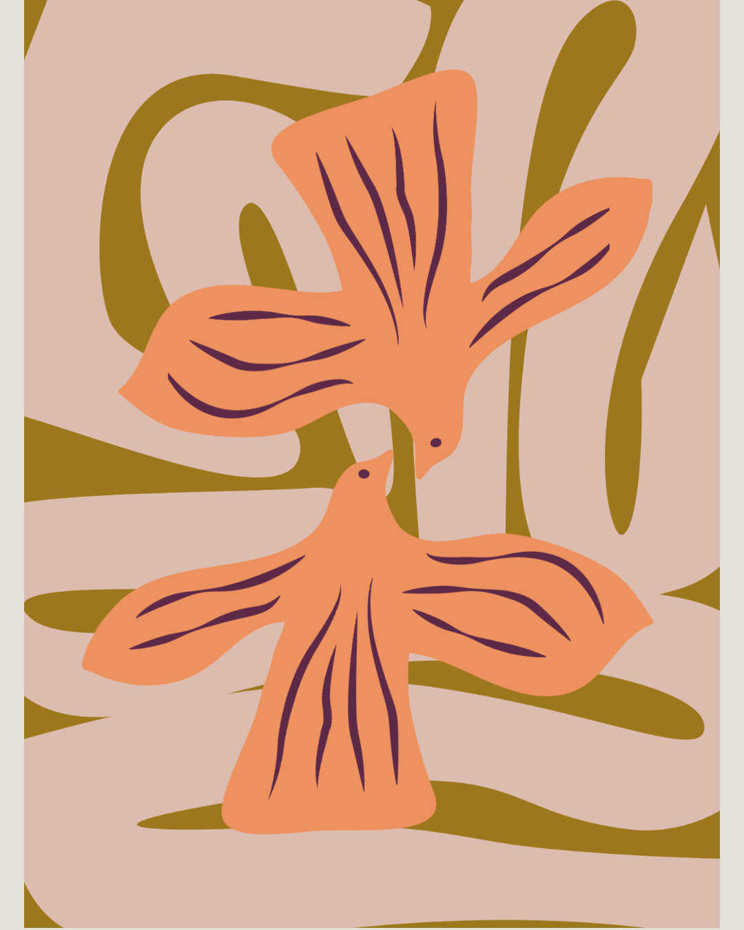 Lovebirds Coral
