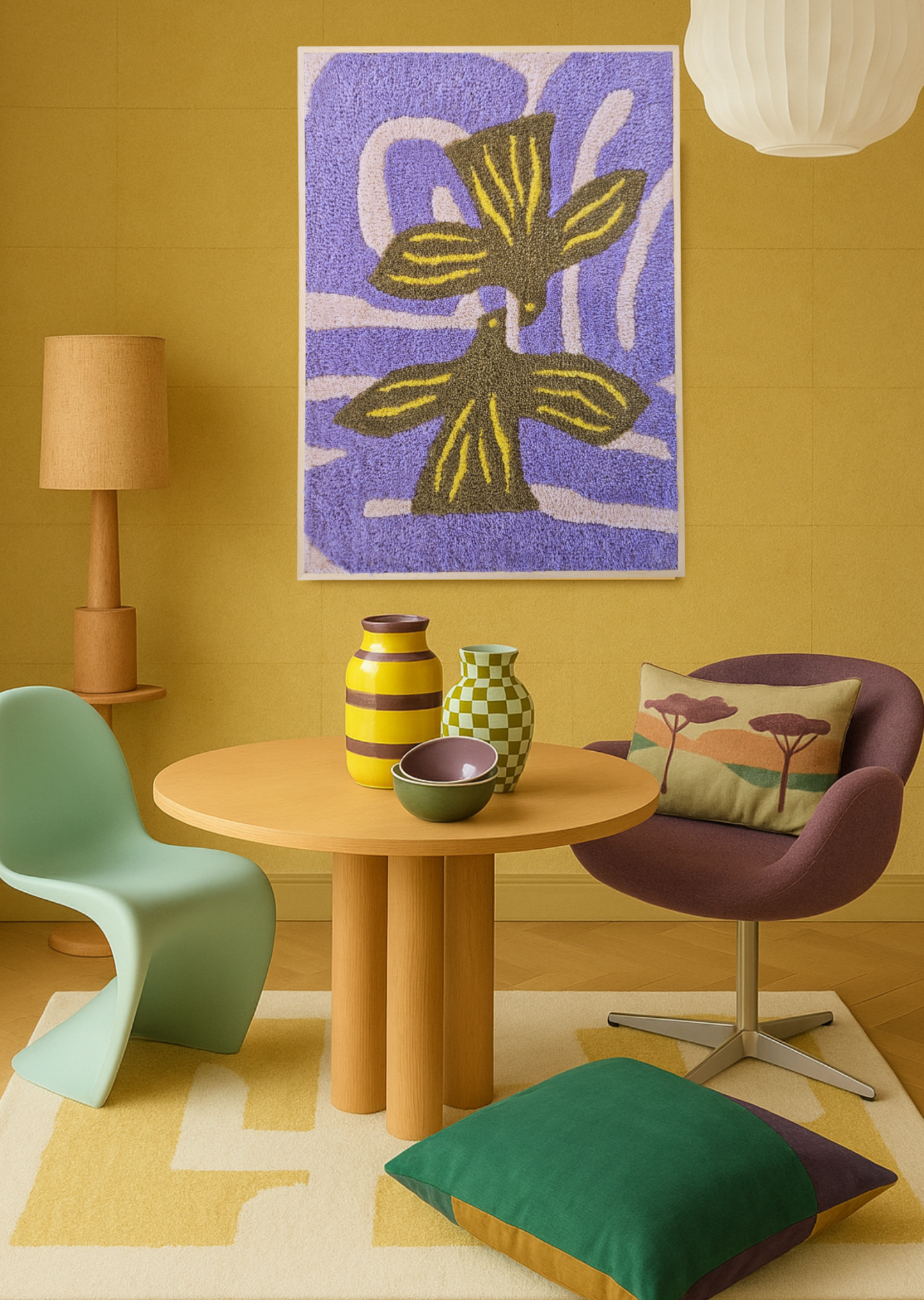 Lovebirds- Mossy/Lilac