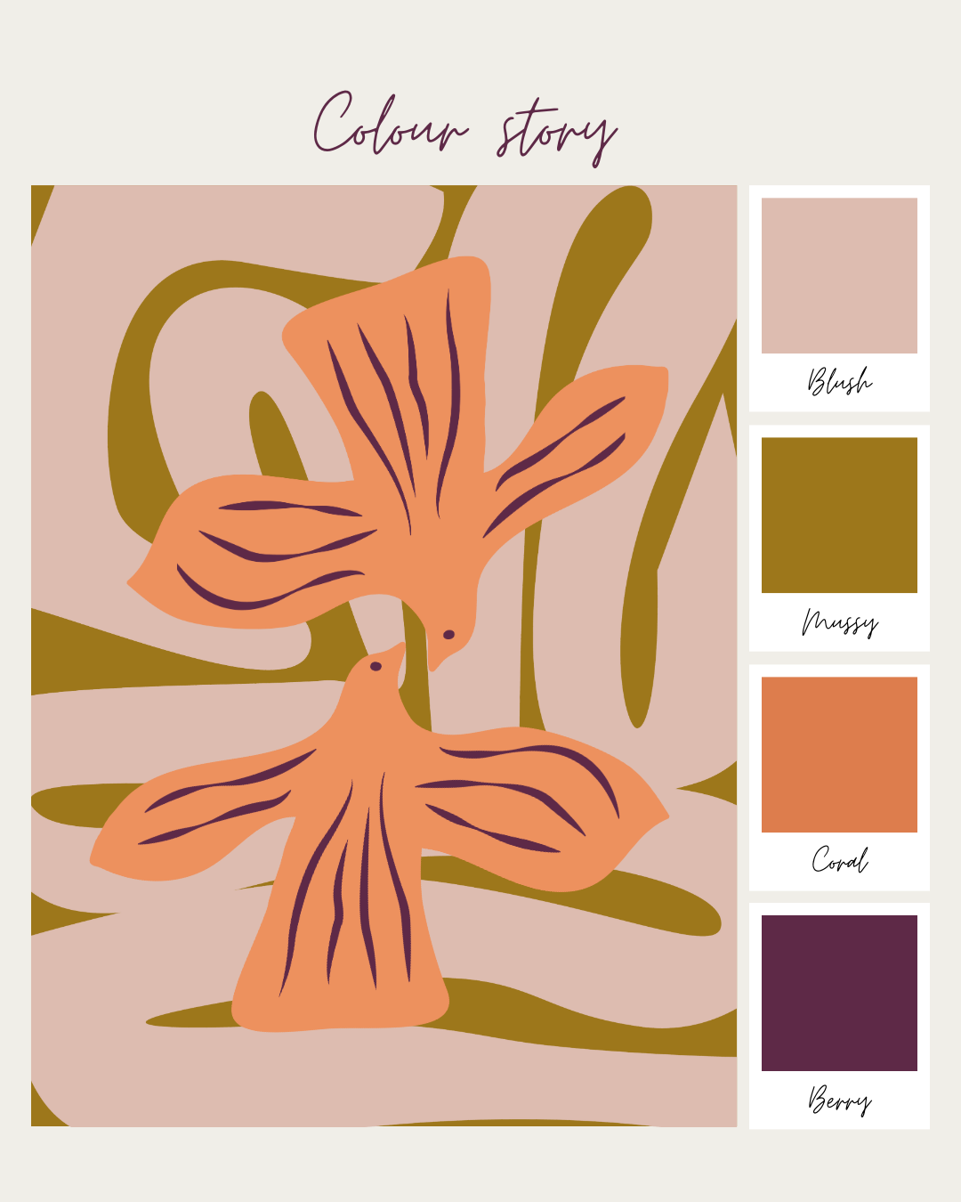 Lovebirds Coral