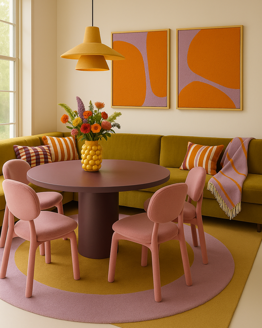 Glow & Flow - Colorblocking orange